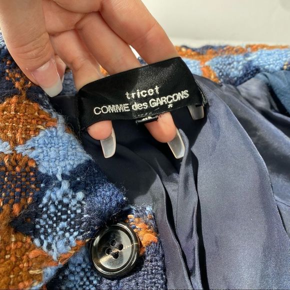 COMME Des Garçons tricot Wool Coat - Picture 7 of 7